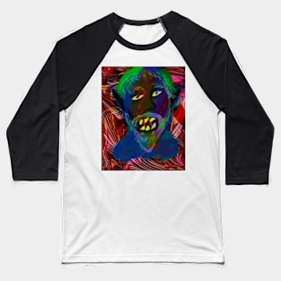 Trippy zombie Baseball T-Shirt